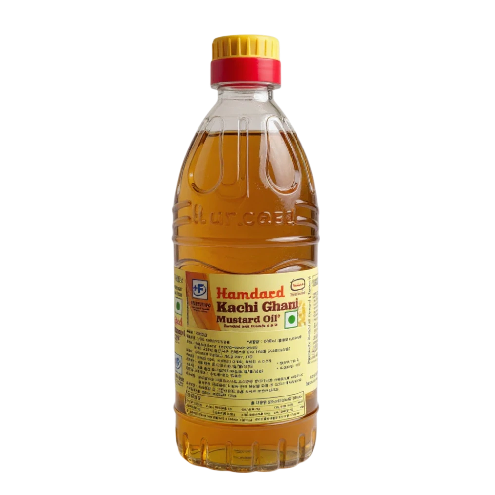 Hamdard kachi ghani mustard oil 500ml